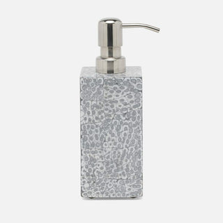 Pigeon & Poodle Callas Bath Collection - Silver/White - Soap Pump