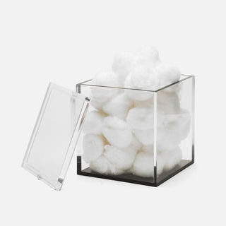 Pigeon & Poodle Monette Bath Collection - Clear - Canister