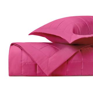 Home Treasures Plateau Quilted Luxury Bedding - Bright Pink