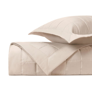 Home Treasures Plateau Quilted Luxury Bedding - Ecru