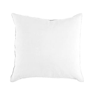 Pom Pom Blair White Duvet & Shams - Euro