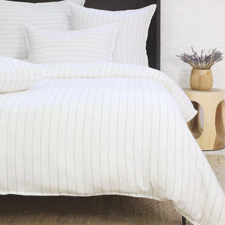 Pom Pom Blake White/Natural Duvet & Shams