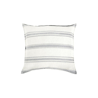 Pom Pom Jackson Cream/Gray Duvet & Shams - Euro