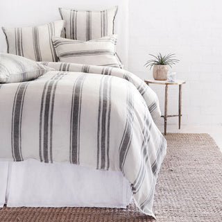 Pom Pom Jackson Flax/Midnight Duvet & Shams