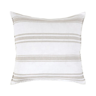 Pom Pom Jackson White/Natural Duvet & Shams - Euro