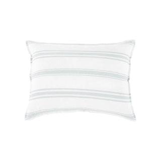 Pom Pom Jackson White/Ocean Duvet & Shams - Sham