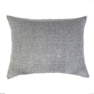 Pom Pom Logan Charcoal Duvet & Shams - Big Pillow