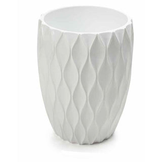 Roselli Trading Company Wave Bath Collection - Wastebasket