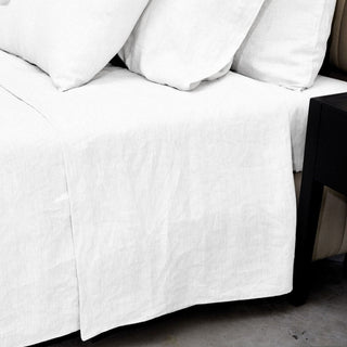 Signoria Donatella 100% Linen Bedding - Flat Sheet