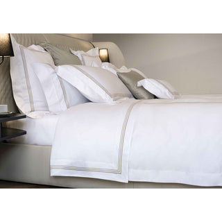 Signoria Granduca Nuvola Percale 600TC Bed Linens - Taupe