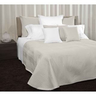 Signoria Letizia 300tc Quilted Coverlet & Shams - Pearl