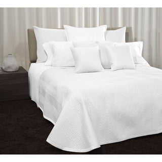 Signoria Letizia 300tc Quilted Coverlet & Shams - White