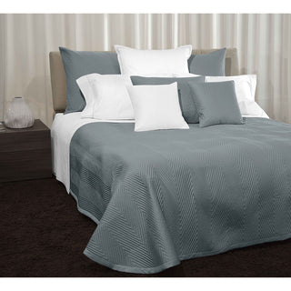 Signoria Letizia 300tc Quilted Coverlet & Shams - Wilton Blue