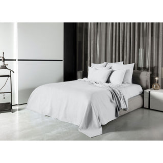 Signoria Olivia Coverlet & Shams - White