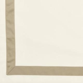 Signoria Pegaso 400tc Percale Bed Linens - Ivory/Flax