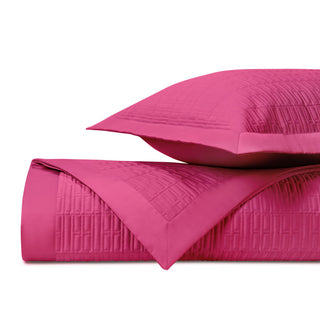 Home Treasures Sydney Quilted Bedding - Bright Pink