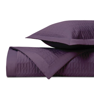 Home Treasures Sydney Quilted Bedding - Purple