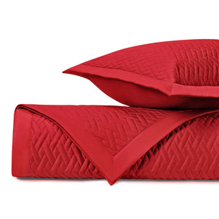 Home Treasures Viscaya Quilted Bedding - Bright Red