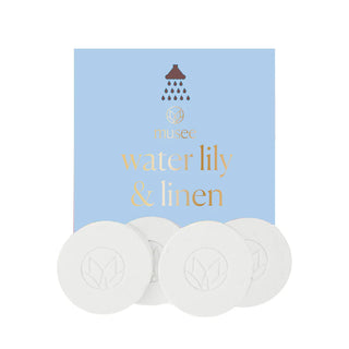 Musee Shower Steamers - Water Lily & Linen