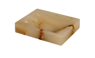 MarbleCrafter Myrtus Light Green Onyx Soap Dish