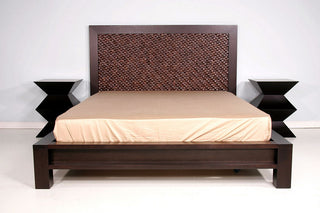 Indo Puri Bali Coco-Shell Platform Bed - King