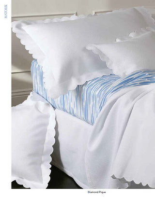 Matouk Diamond Pique Duvet Cover