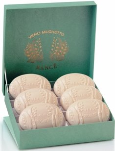 Rance Lily of the Valley Milled Soap, Box of 6 x 75g