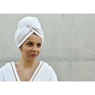 Abyss & Habidecor Saxo Hair Towel 10" x 26"