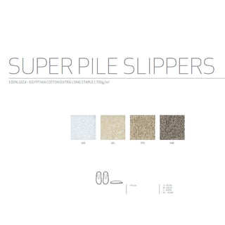 Abyss & Habidecor Super Pile Slippers - Sizes/Colors