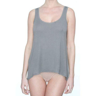 Addiction Douceur Trapeze Top - Grey