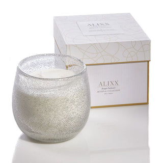 Alixx Artisan Glass Candles Fève de Tonka - Clear Bubble