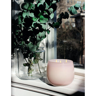 Alixx Artisan Glass Candles Jasmin de la Nuit - Rose - Small Ballon Candle
