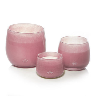 Alixx Artisan Glass Candles Pivione - Pink