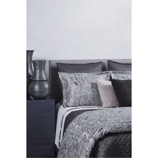 Ann Gish The Art of Home Arabesque Duvet Set - Charcoal