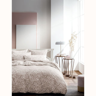 Anne De Solene Rosee Beige Luxury French Bed Linens