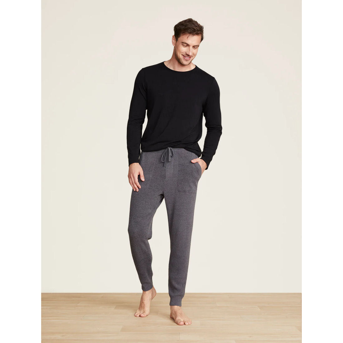 Barefoot Dreams Best Lounge Shorts Men Tropical Bananas Classic