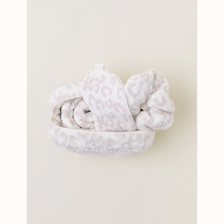 Barefoot Dreams Barefoot in the Wild™ Eye Mask, Scrunchie and Sock Set - Cream/Stone 