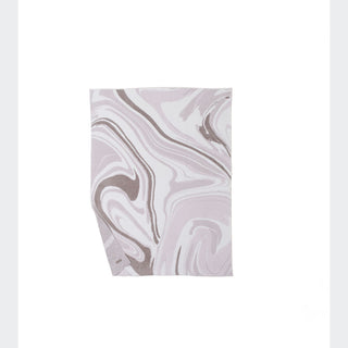 Barefoot Dreams CozyChic Marbled Blanket - Sand