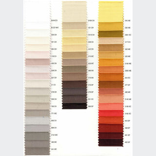 BVN Hemstitch or Cordstitch Sateen Color Chart