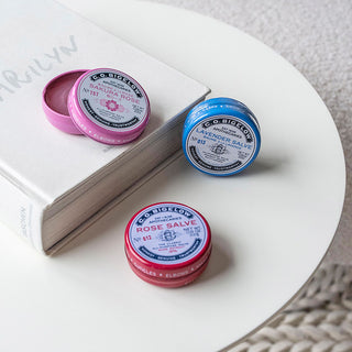 C.O. Bigelow Assorted Rose Salve Trio Box - Rose, Lavender, Sakura Rose