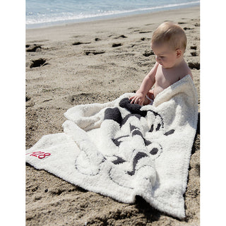 Disney by Barefoot Dreams CozyChic Classic Mickey Mouse Baby Blanket