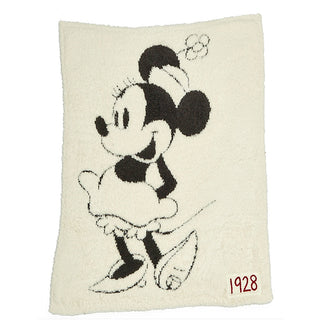 Disney by Barefoot Dreams CozyChic Classic Minnie Mouse Baby Blanket