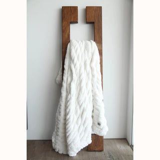 Keiki Co Ivory Cloud Couture Throw