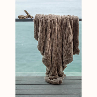 Keiki Co Mocha Cloud Couture Throw