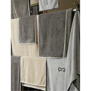 Matouk Enzo Terry Towels and Shower Curtains