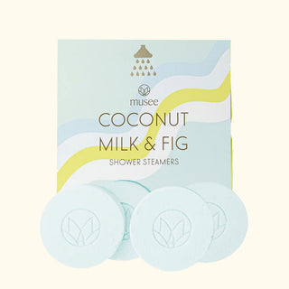 Musee Shower Steamers - Coconut Milk & Fig