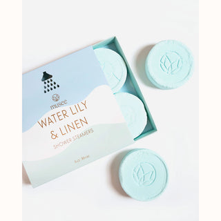 Musee Shower Steamers - Water Lily & Linen