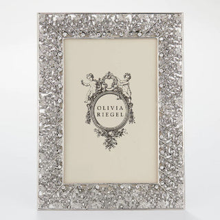 Olivia Riegel Silver Florence 4" x 6" Frame RT4528