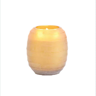 Onno Waves Yellow Phukett Lotus Small Candle