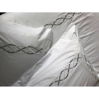 Opulence of Southern Pines by Capecchi - Luxury Embroidered Bed Linens made in Italy.